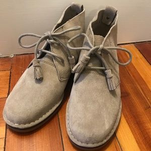 Grey suede Hush Puppies Cyra Catelyn Boot